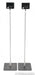 Stein Music H2 Acoustic Harmonizer System; H-2; Black A-B Pair; Stands