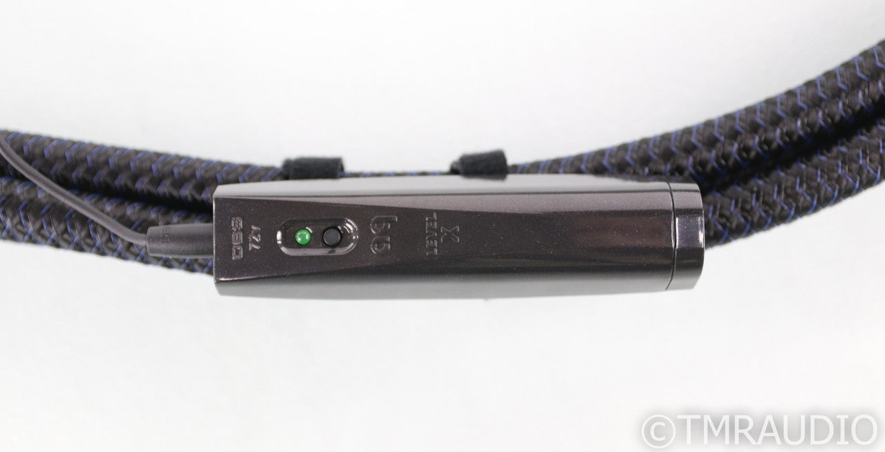 AudioQuest Hurricane High Current Power Cable; 1m AC Cord; 72v DBS