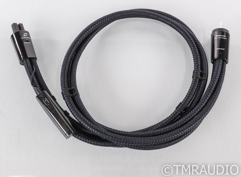 AudioQuest Hurricane HC Power Cable; 1.5m AC Cord; 72v DBS