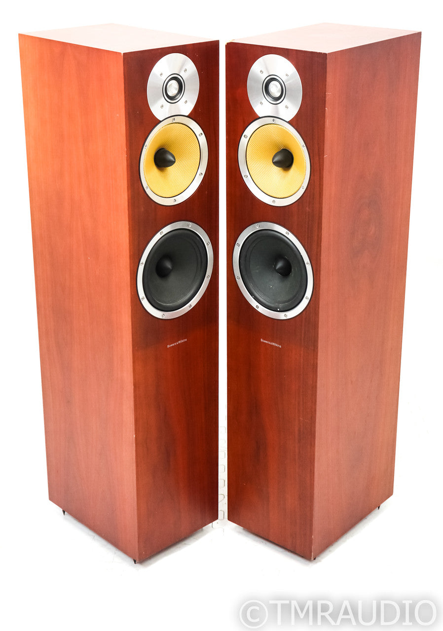 B&W CM7 Floorstanding Speakers; CM-7; Rosenut Pair — The Music Room