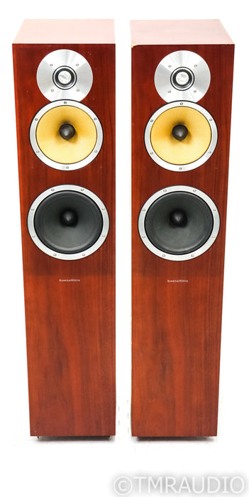 B&W CM7 Floorstanding Speakers; CM-7; Rosenut Pair