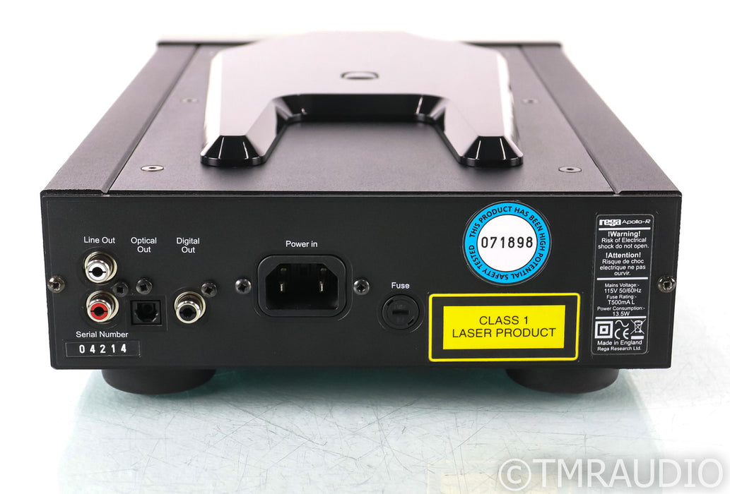Rega Apollo-R CD Player; Remote; Black