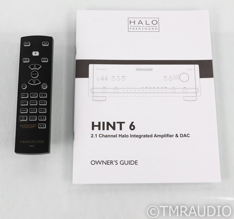 Parasound Halo HINT 6 Stereo Integrated Amplifier; Black; Remote