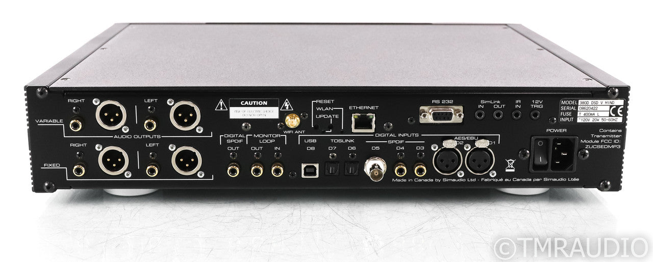 Simaudio Moon 380D DSD Wireless Streaming DAC; 380-D; D/A Converter; MiND 2