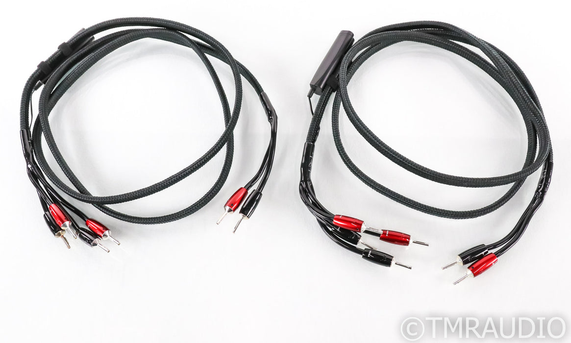 AudioQuest Rocket 88 Bi-Wire Speaker Cables; 8ft Pair; 72v DBS (1/2)