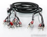 AudioQuest Rocket 88 Bi-Wire Speaker Cables; 8ft Pair; 72v DBS (1/2)