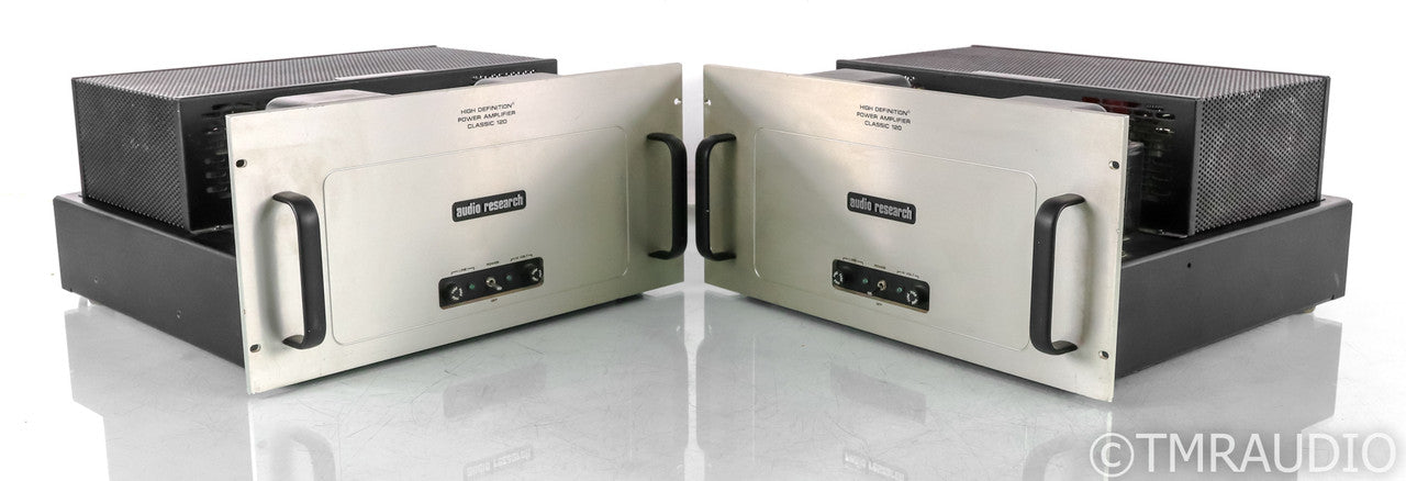 Audio Research Classic 120 Mono Tube Power Amplifier; Silver Pair