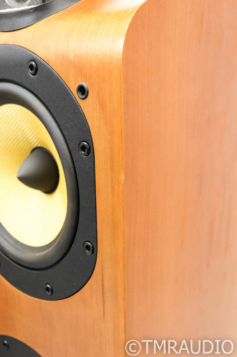 B&W 704 Floorstanding Speakers; Cherrywood Pair