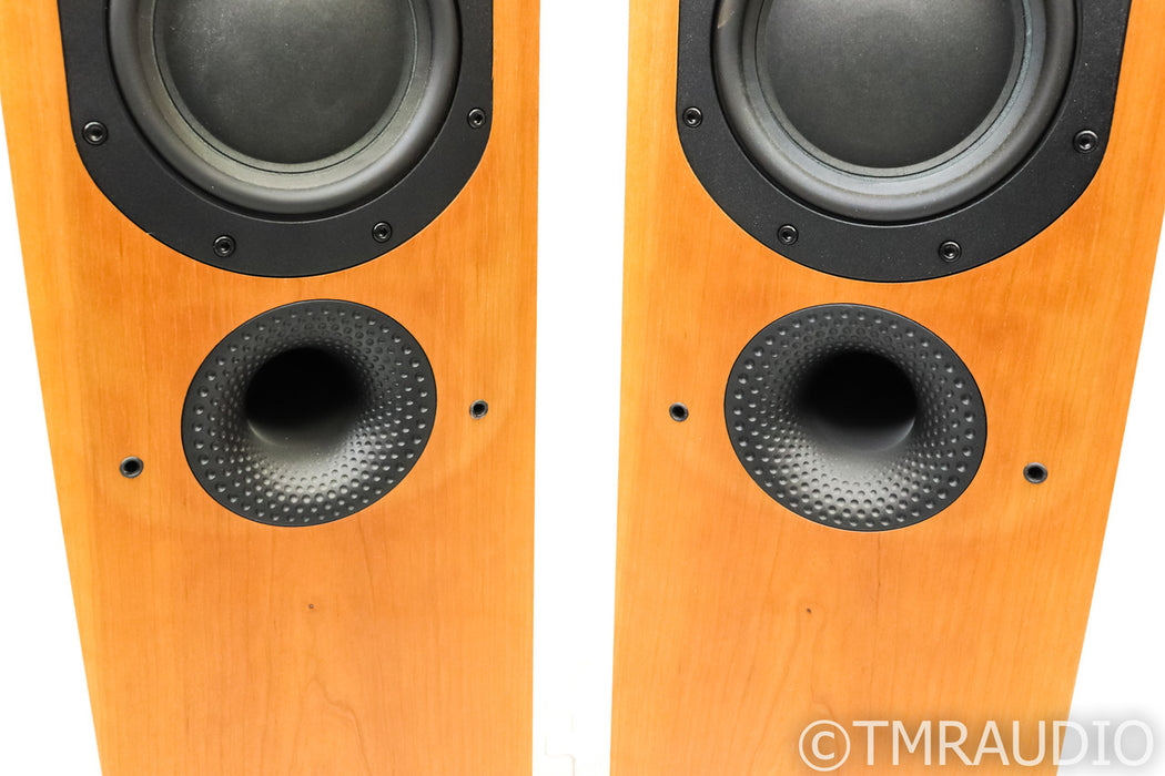 B&W 704 Floorstanding Speakers; Cherrywood Pair