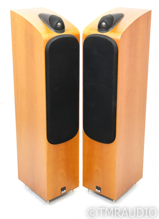 B&W 704 Floorstanding Speakers; Cherrywood Pair