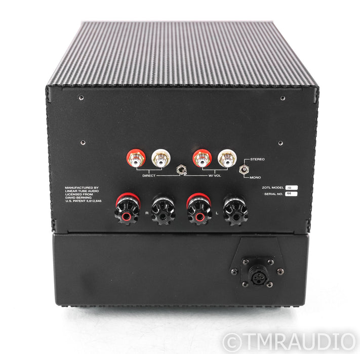 Linear Tube Audio ZOTL10 MK.II Stereo Tube Integrated Amplifier; ZOTL-10; Silver