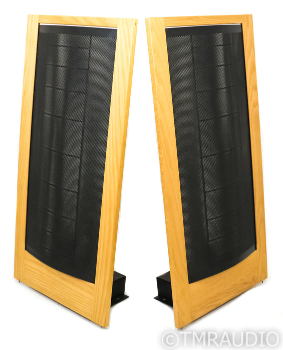 Martin Logan CLS II Floorstanding Speakers; Oak Pair; AS-IS (Distortion)