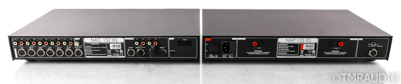 Naim NAC152 XS & NAP155 XS Amp / Preamplifier Bundle; Remote