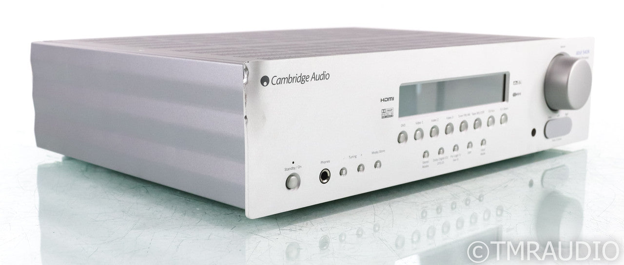 Cambridge Azur 540R V3 6.1 Channel Home Theater Receiver; 540-R; Remote; Silver