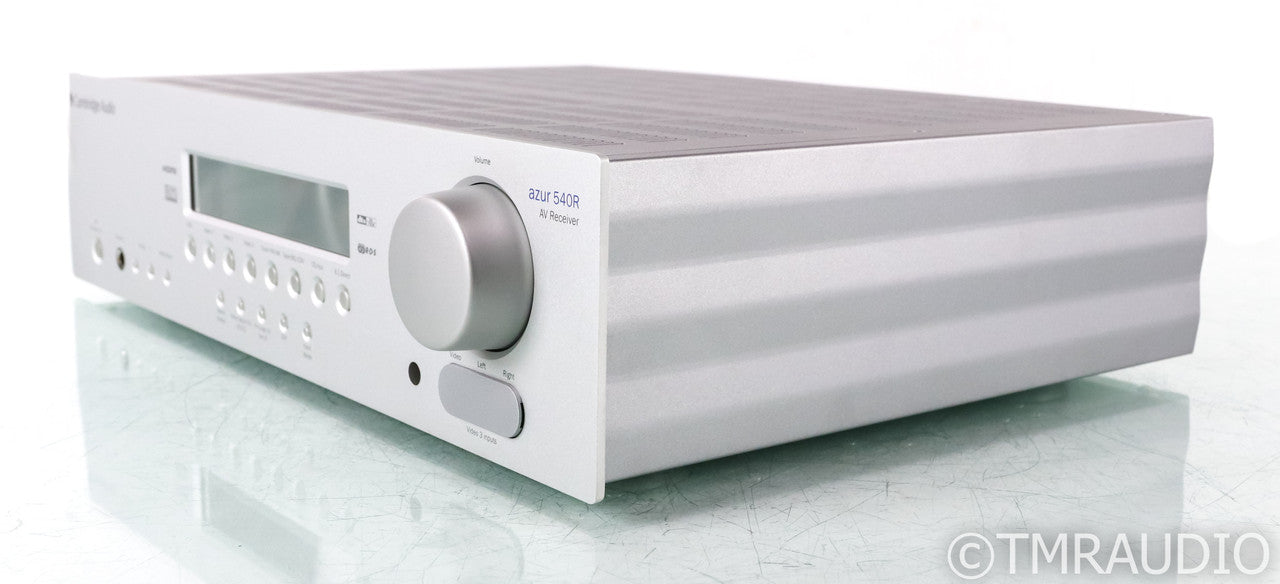 Cambridge Azur 540R V3 6.1 Channel Home Theater Receiver; 540-R; Remote; Silver