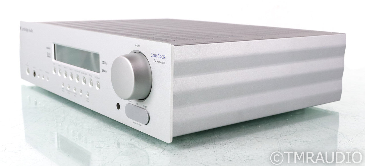 Cambridge Azur 540R V3 6.1 Channel Home Theater Receiver; 540-R; Remote; Silver