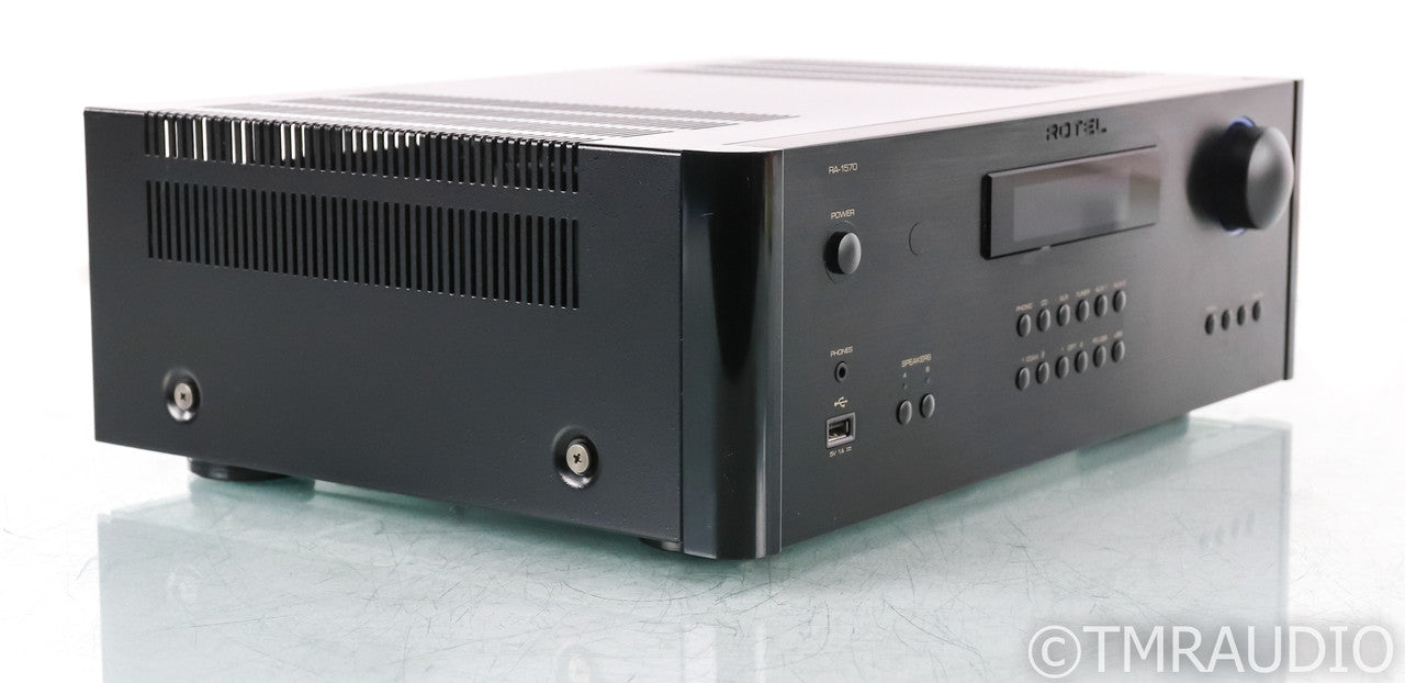 Rotel RA-1570 Stereo Integrated Amplfiier; RA1570; Remote; MM Phono; Black