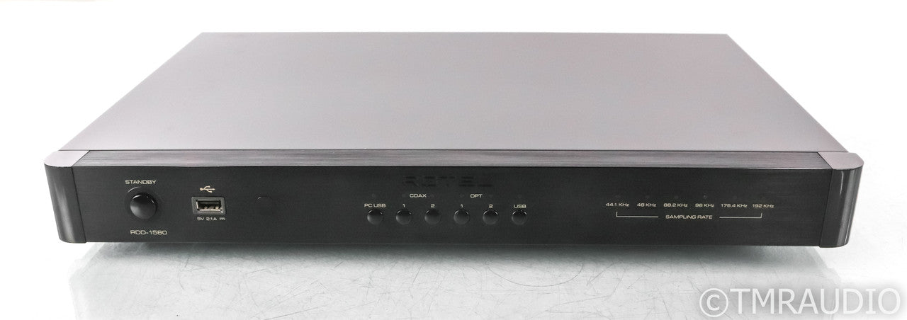 Rotel RDD-1580 DAC; RDD1580; D/A Converter; Black; Remote