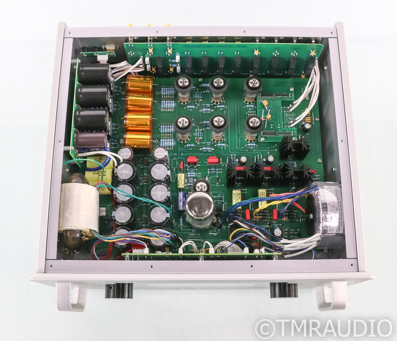 Audio Research Reference 6 Stereo Tube Preamplifier; REF6; Silver; Remote