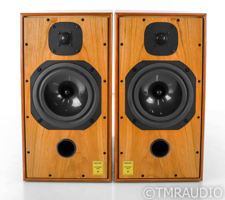 Harbeth Compact 7ES-3 Bookshelf Speakers; C7ES3; Cherry Pair