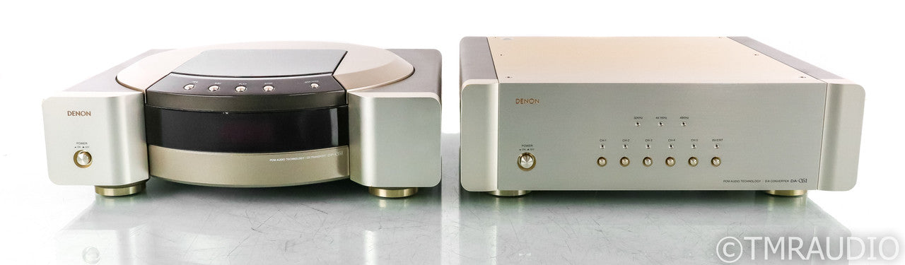 Denon DP-S1 CD Transport / DA-S1 DAC System; Gold (RARE Classic - 55 Ever Made)
