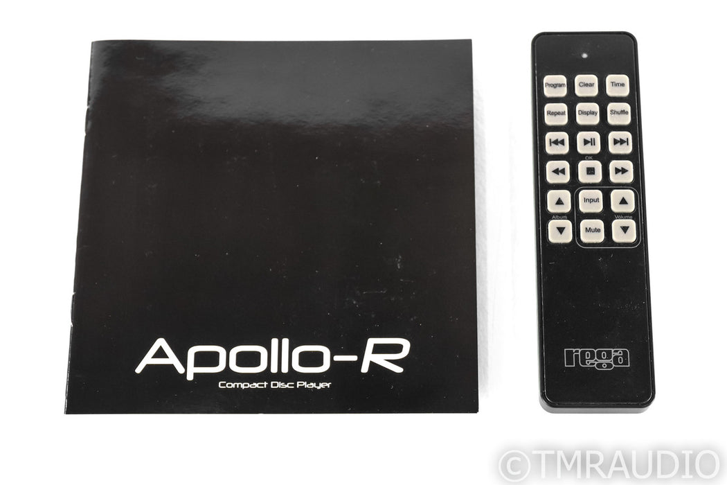 Rega Apollo-R CD Player; Black; Remote