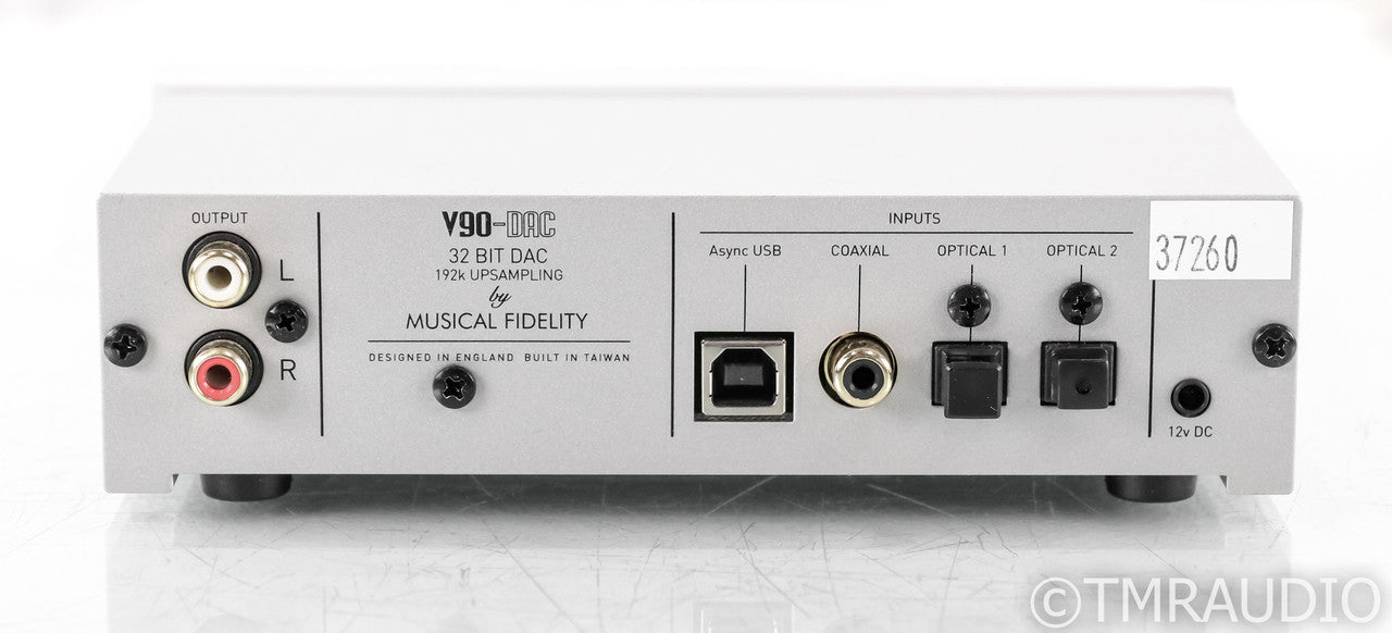 Musical Fidelity V90-DAC; D/A Converter; Silver; V-90