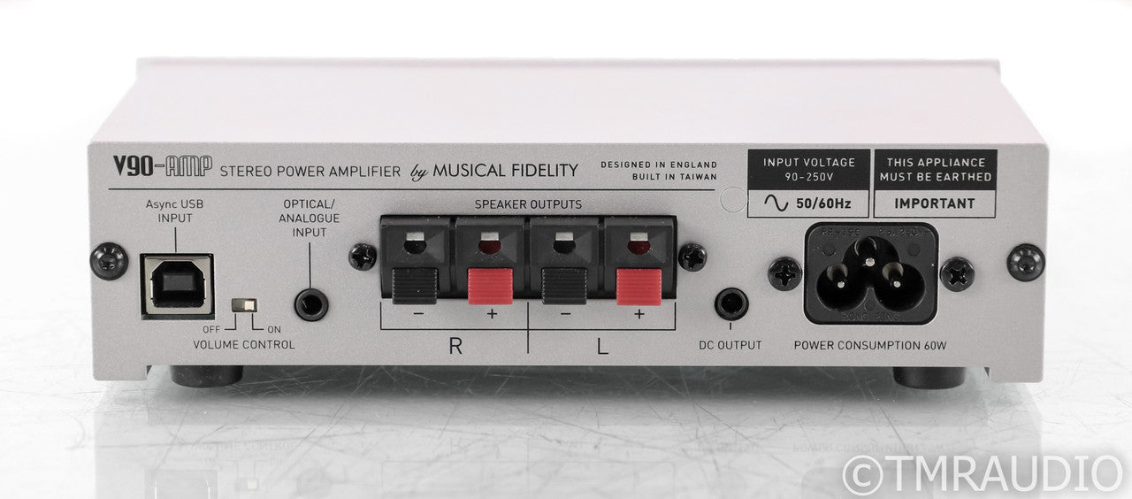 Musical Fidelity V90-AMP Stereo Integrated Amplifier; Silver; V-90