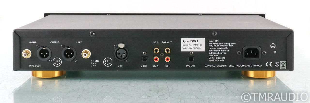 Electrocompaniet ECD1 DAC; D/A Converter; ECD-1; Black