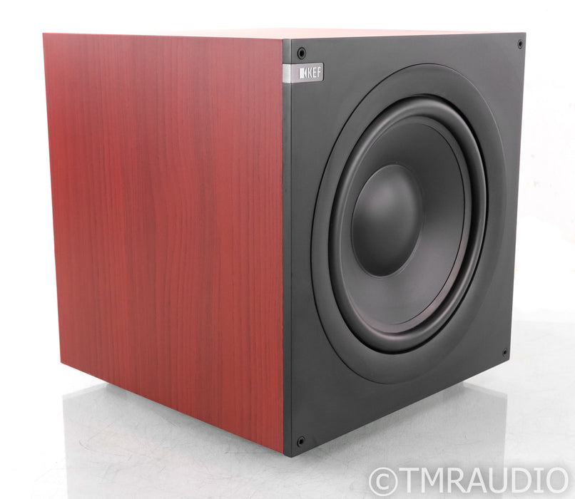 KEF Q400 Powered 10" Subwoofer; Q-400; Rosewood