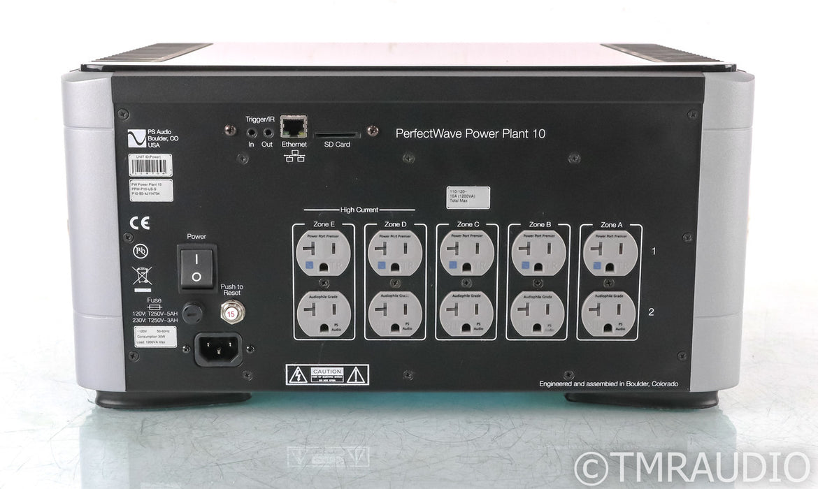 PS Audio PerfectWave Power Plant 10 Power Regenerator; P10; Remote; Silver (Used)