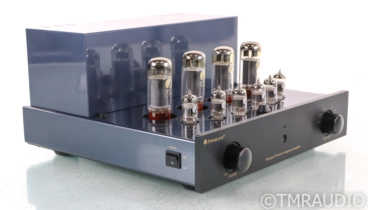PrimaLuna DiaLogue Premium Stereo Tube Integrated Amplifier; Black; Remote