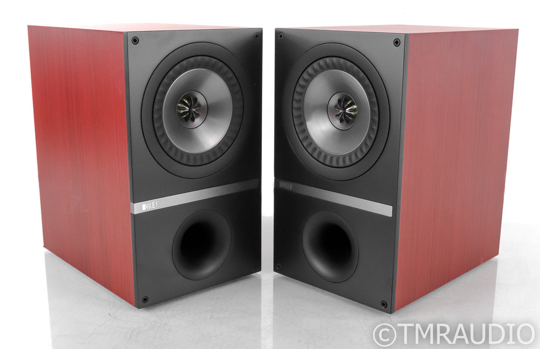KEF Q300 Bookshelf Speskers; Q-300; Rosewood Pair