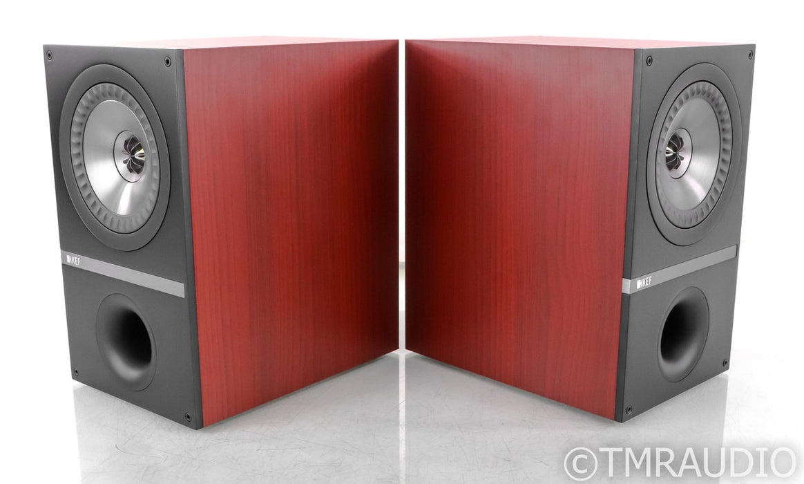 KEF Q300 Bookshelf Speskers; Q-300; Rosewood Pair
