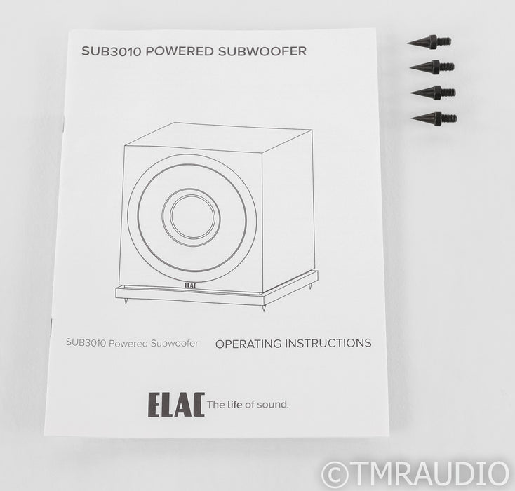 ELAC SUB3010 10" Powered Subwoofer; Debut 2.0; AutoEQ; Bluetooth Control; Black