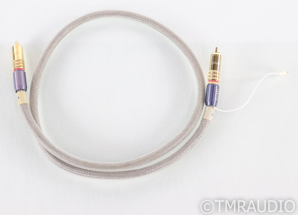 Tara Labs Decade RCA Cable; 1m Single Interconnect