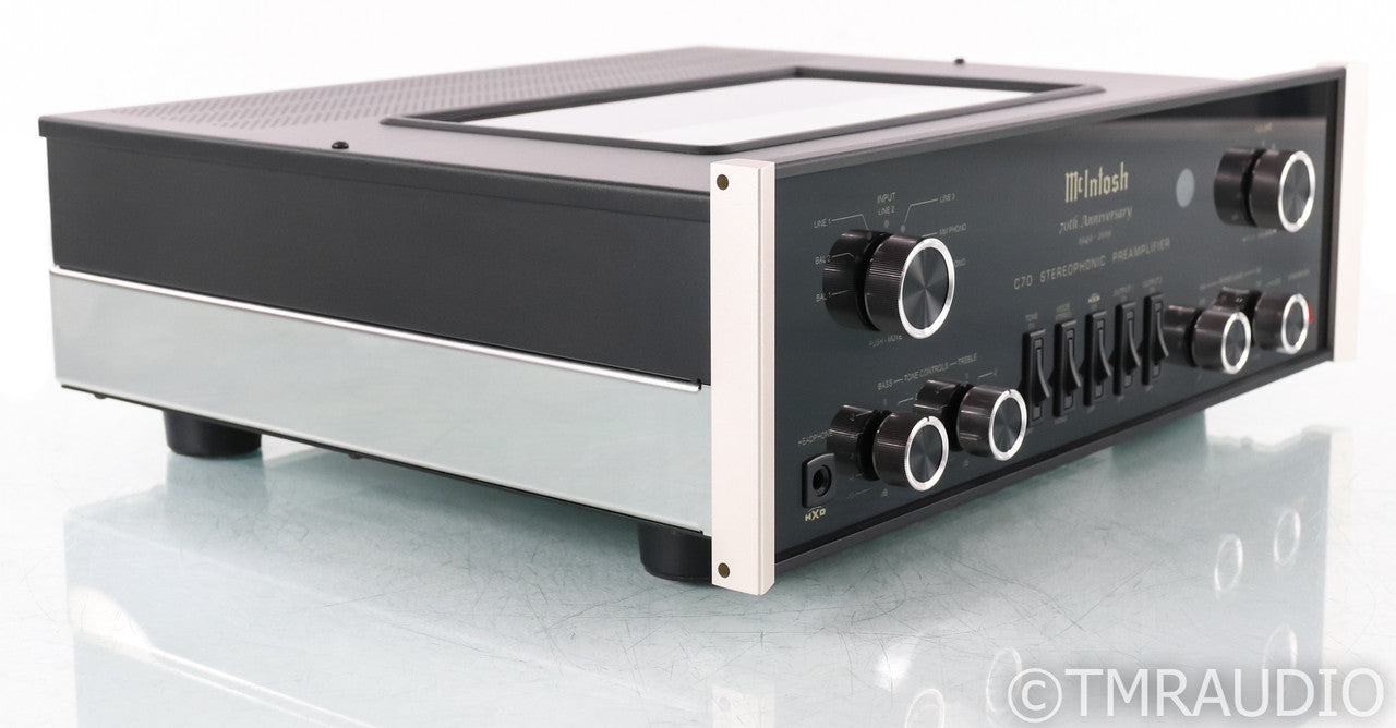 McIntosh C70 Stereo Tube Preamplifier; 70th Anniversary; Remote; MM / MC Phono
