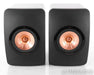 KEF LS50 Bookshelf Speakers; Black Pair