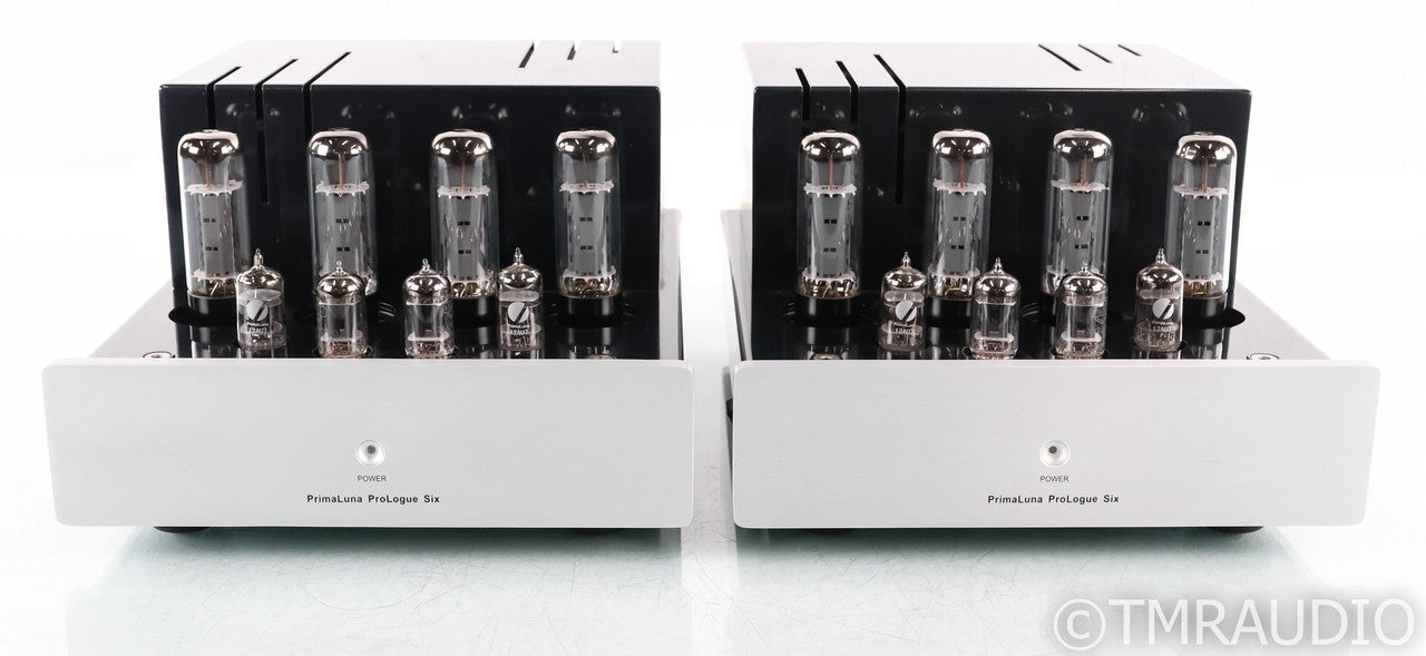 PrimaLuna ProLogue Six Mono Tube Power Amplifier; Prologue-6; Silver Pair