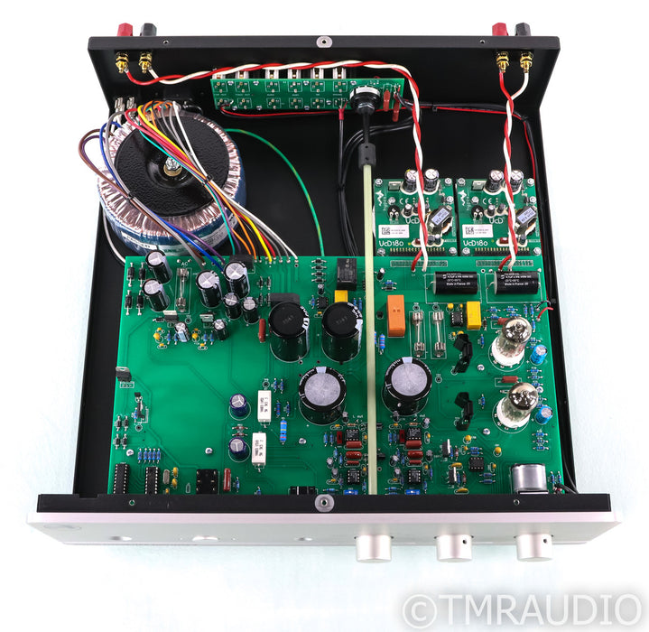 Rogue Audio Sphinx v3 Stereo Tube Hybrid Integrated Amplifier; Silver; Remote