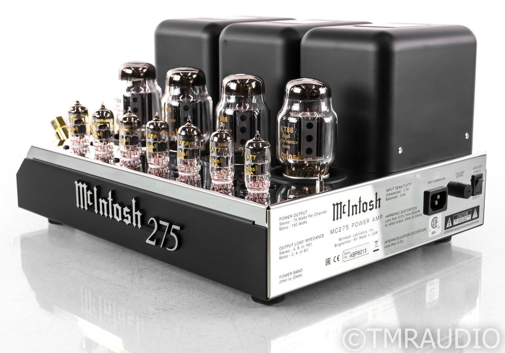 McIntosh MC275 MK VI Stereo Tube Power Amplifier; MC-275; Mk-6