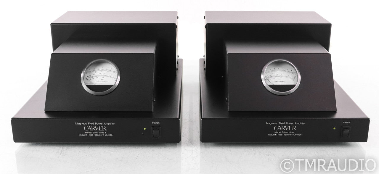 Carver Silver Nine t Mono Power Amplifier; 9T; Pair; Bob Carver - Rare