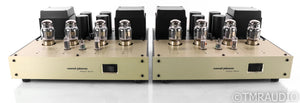 Conrad Johnson Premier Twelve Mono Tube Power Amplifier; Pair (New Tubes)