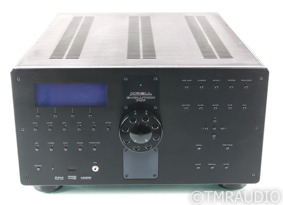 Krell Evolution 7073D 7.1 Channel Home Theater Processor; 707-3D (No Remote)