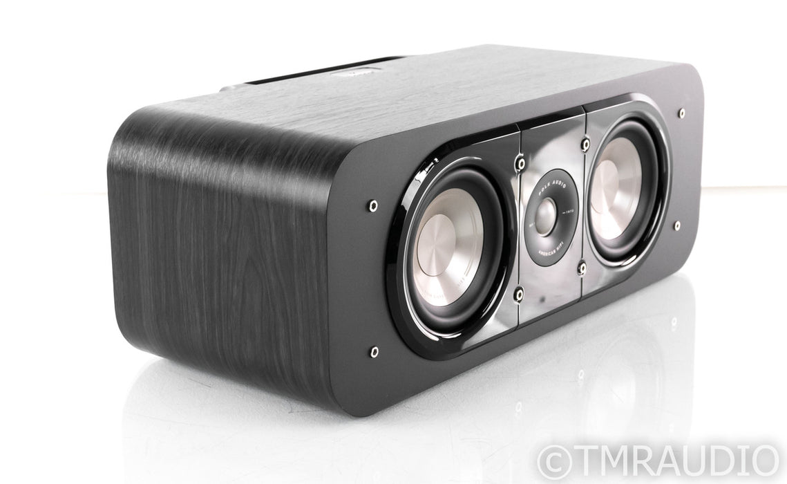 Polk Audio Signature S30 Center Channel Speaker; Washed Black Walnut; S-30