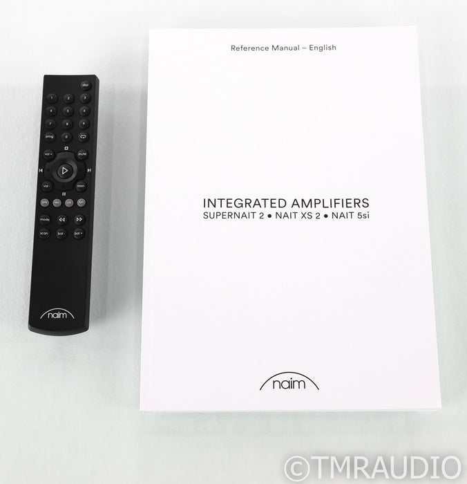 Naim Nait 5Si Stereo Integrated Amplifier; Remote; Black; 5-SI (Open Box)