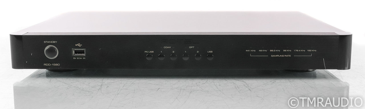 Rotel RDD-1580 DAC; D/A Converter; RDD1580; Black (No Remote); D/A Converter; RDD1580; Black (No Remote)