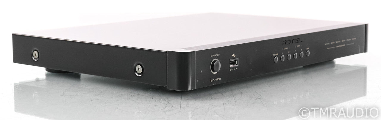 Rotel RDD-1580 DAC; D/A Converter; RDD1580; Black (No Remote); D/A Converter; RDD1580; Black (No Remote)