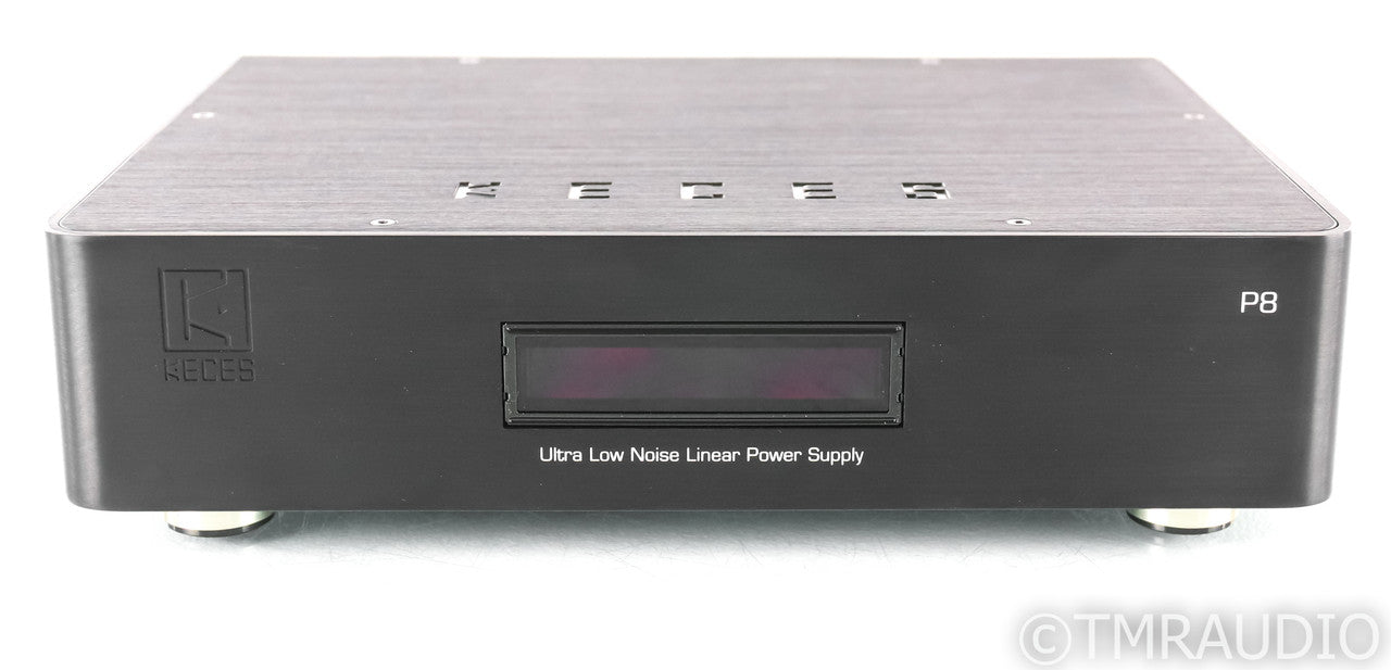 Keces Audio P8 DC Linear Dual Power Supply; LPS; Black