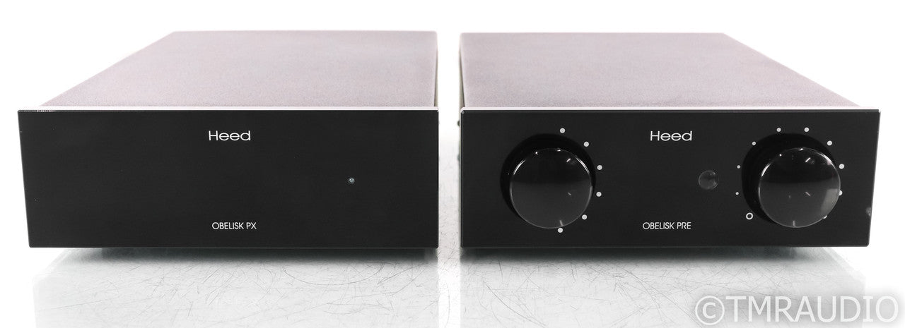 Heed Obelisk Pre Stereo Preamplifier / DAC; PX Power Supply; MM Phono; Upgraded